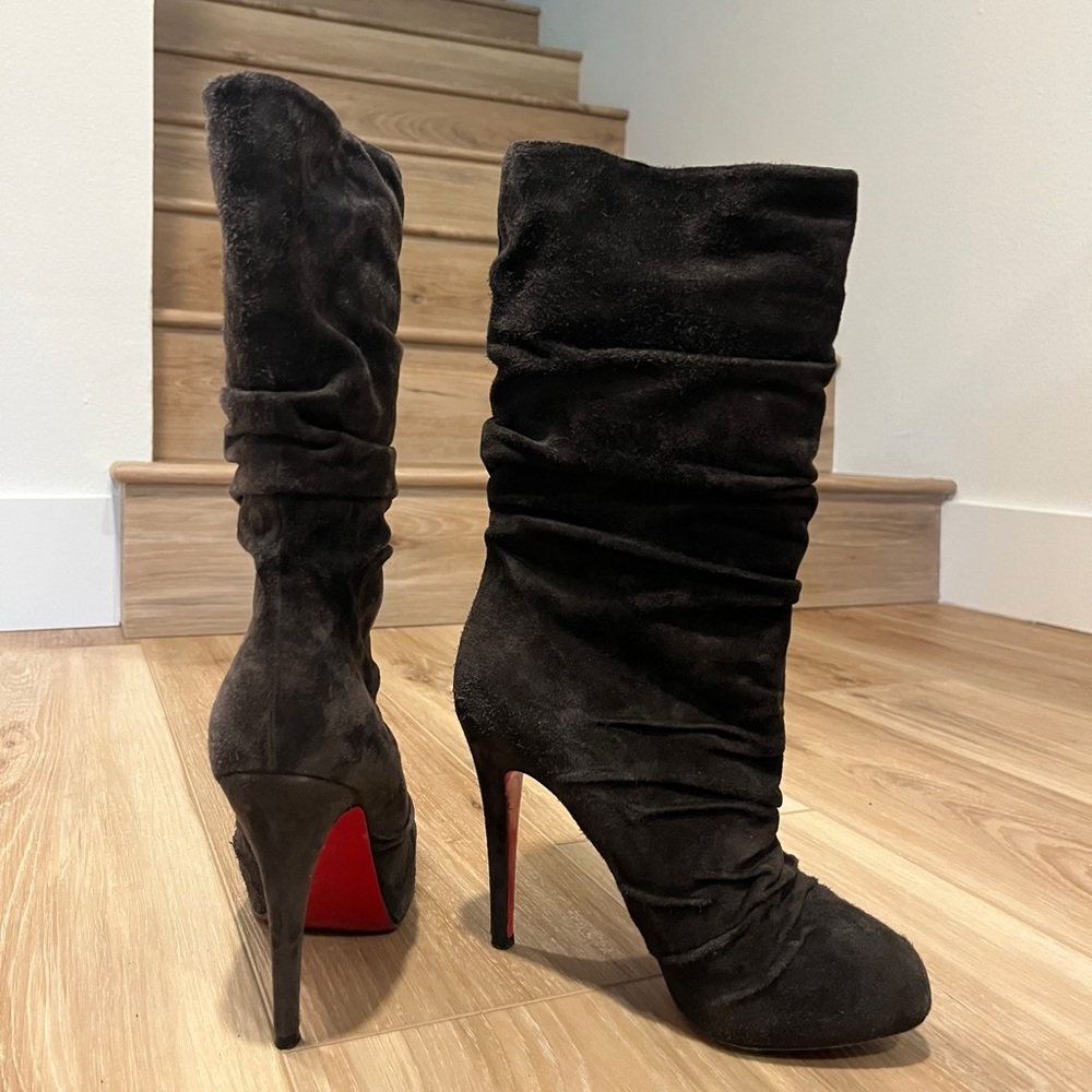 Louboutin Slouch Boots